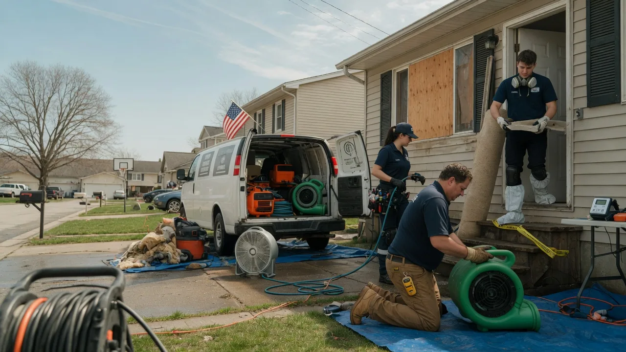 Water Damage Restoration in Hydes, MD near me